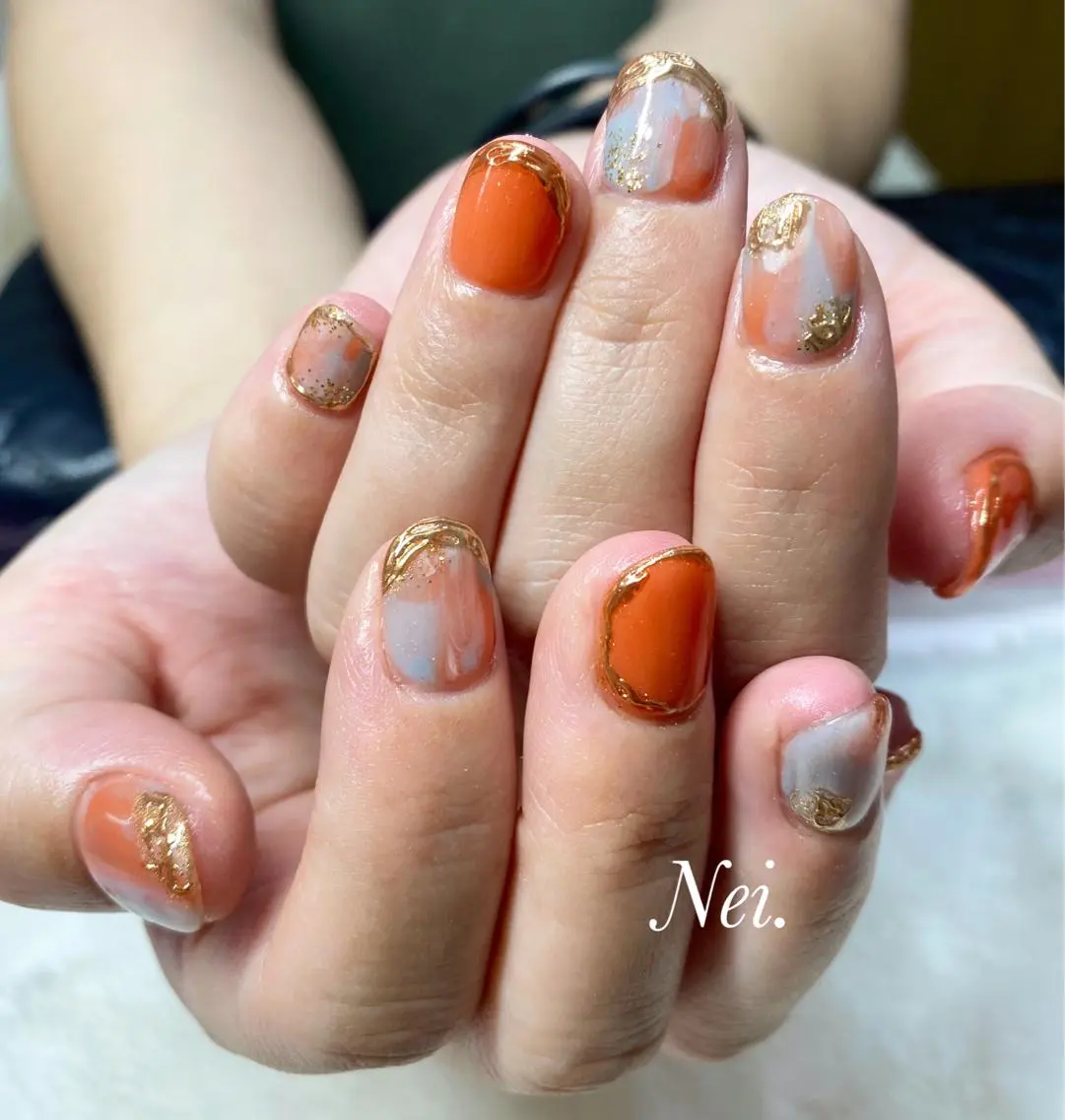 ネイル ジェルネイル Nailsalon Ｒ《喜多見3分》のネイルデザイン