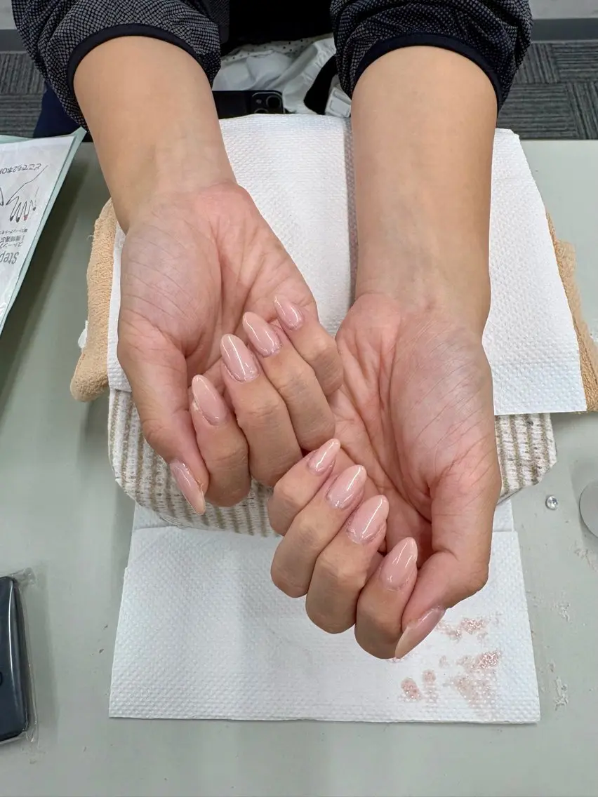 ネイル ワンカラーネイル 土屋 優希のネイルデザイン