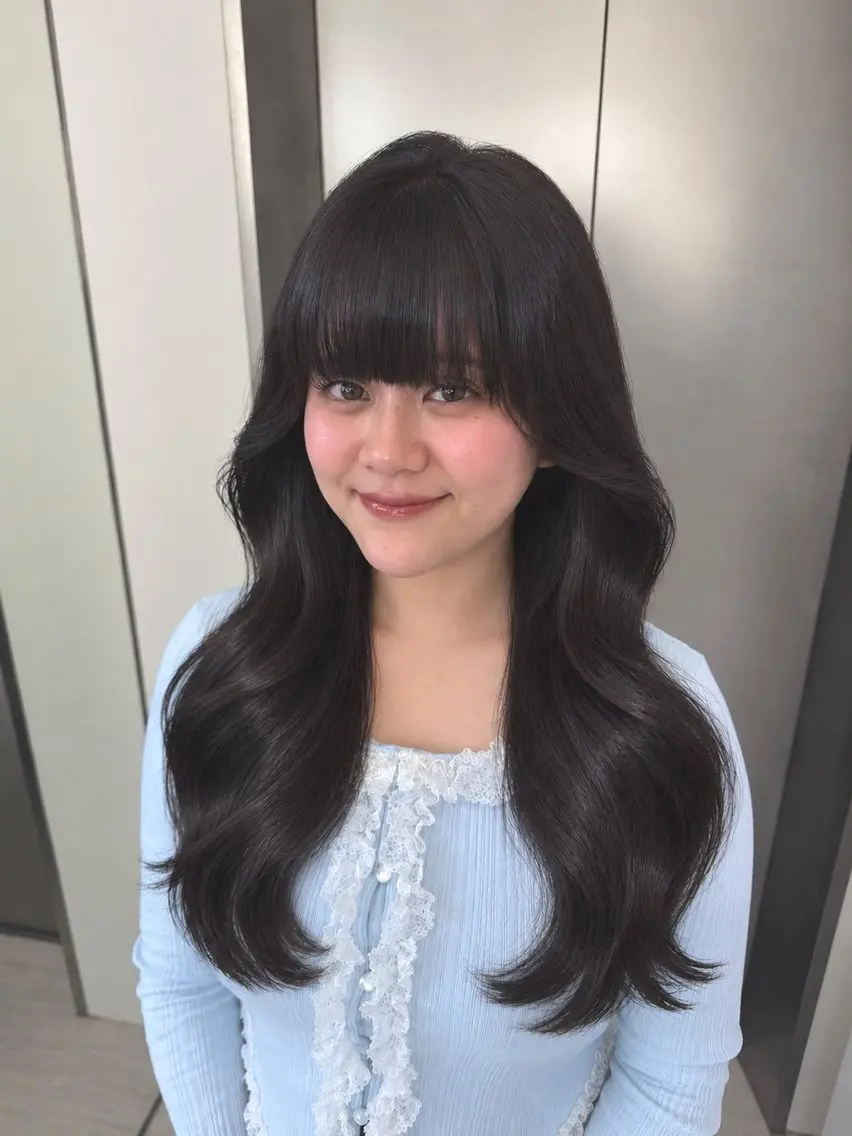 ロング カット ヘアセット AISA /ヘアメイク/カラーのヘアスタイル