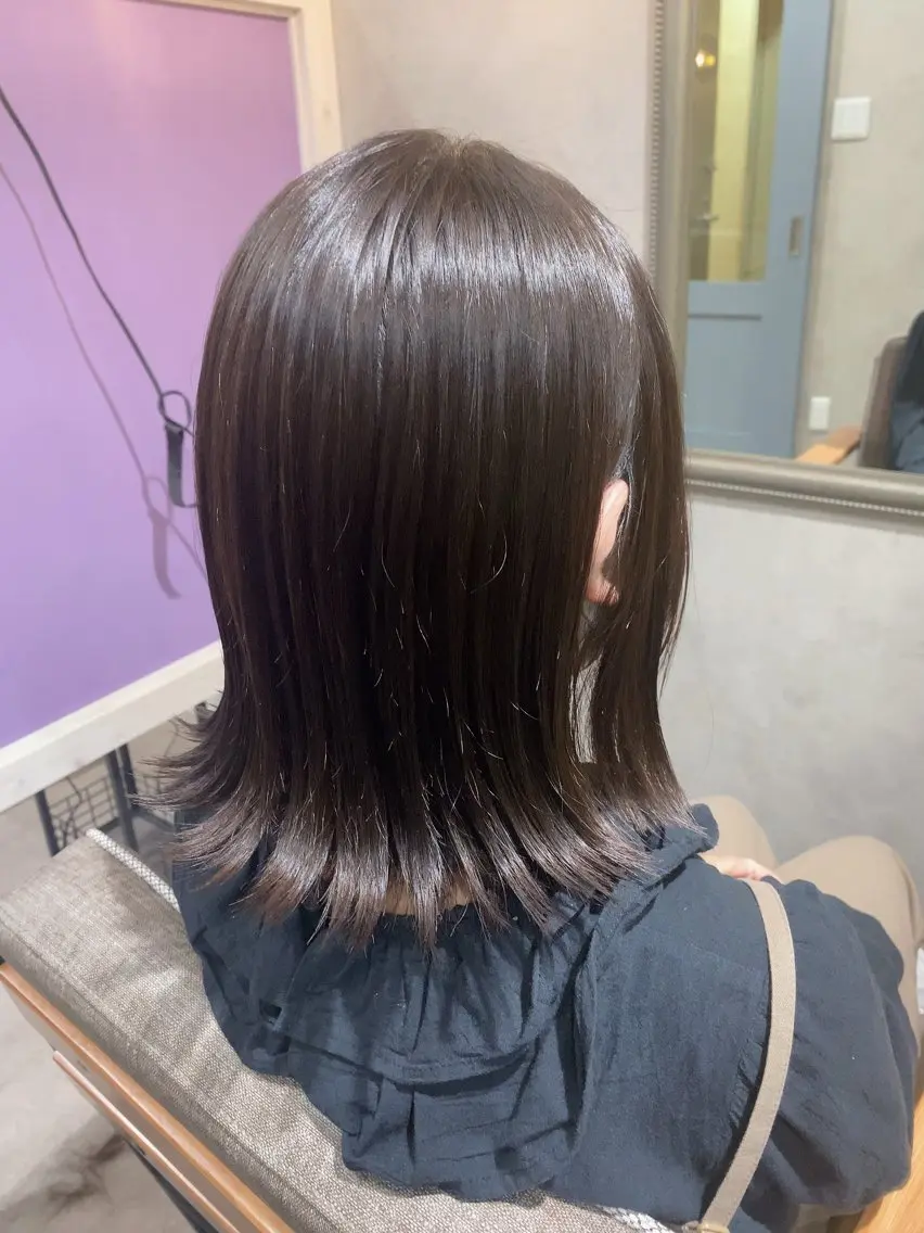 ミディアム 🌼おがわたくや🌼 髪質改善のヘアスタイル