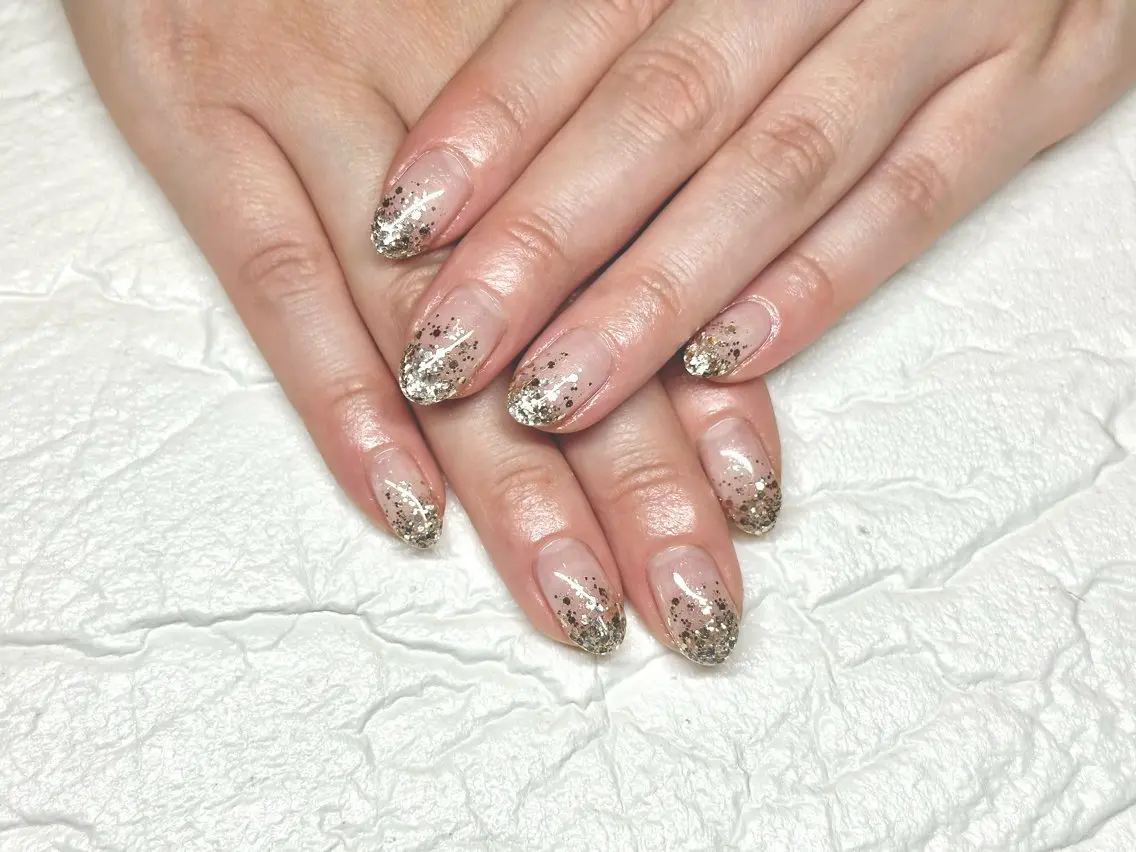 ネイル ラメ(グリッター) ハンドネイル Nailfy’s ナミ💓のネイルデザイン