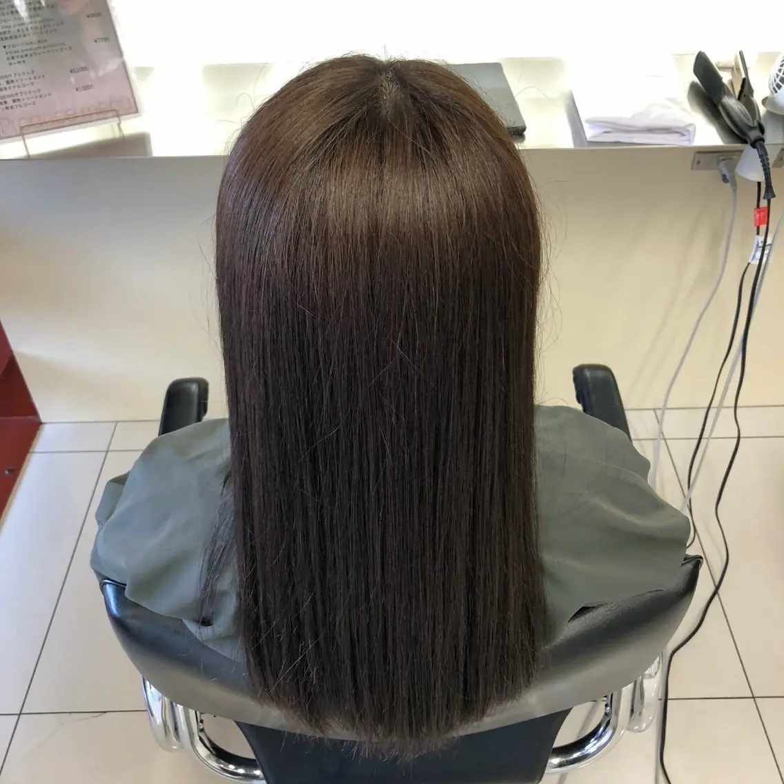 ロング 髪質改善 💠 韓国風うる艶/シオリのヘアスタイル