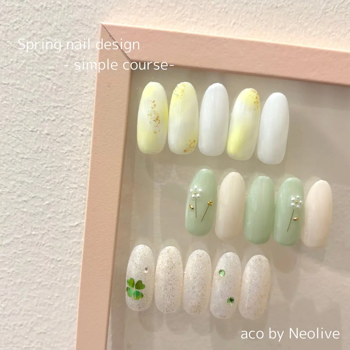 ネイル シンプルネイル 春ネイル ハンドネイル nailist🍒 ヤマザキのネイルデザイン