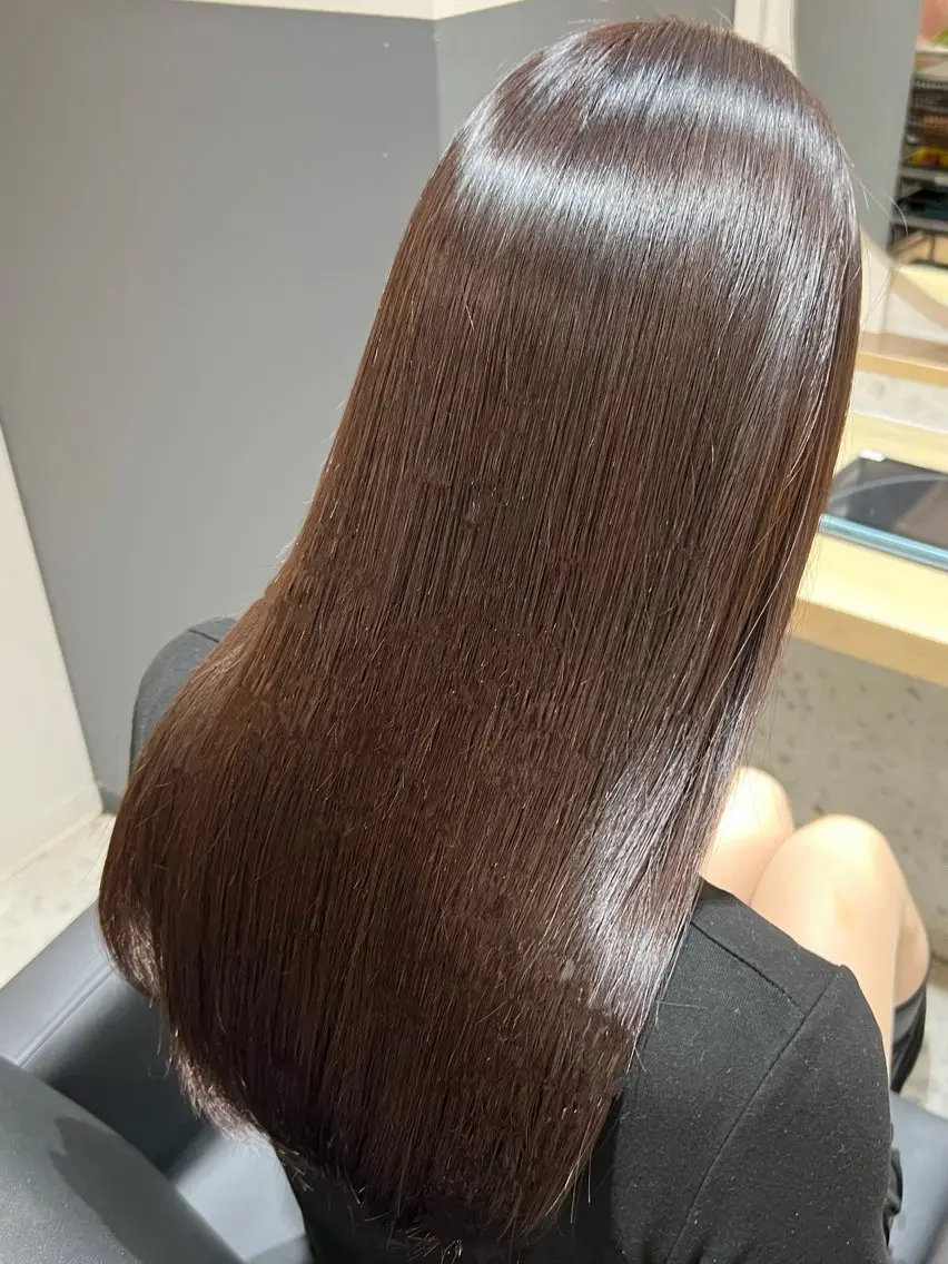 🌈ご新規様限定🌈口コミ投稿でお得な髪質改善カラー+ケラチントリートメント4ステップの写真