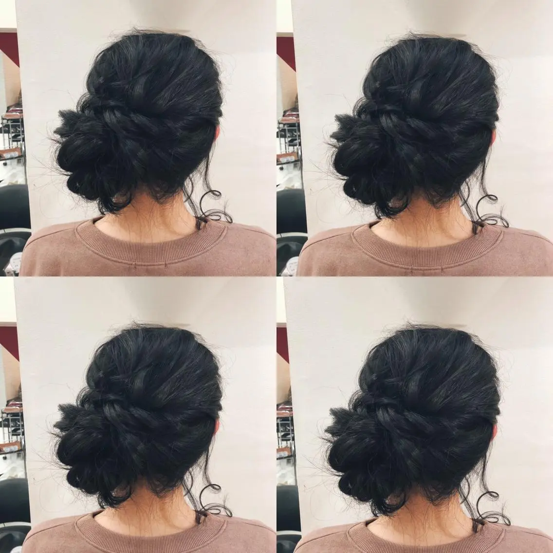 セミロング ヘアアレンジ ヘアセット 🌷MAYU 🌷のヘアスタイル
