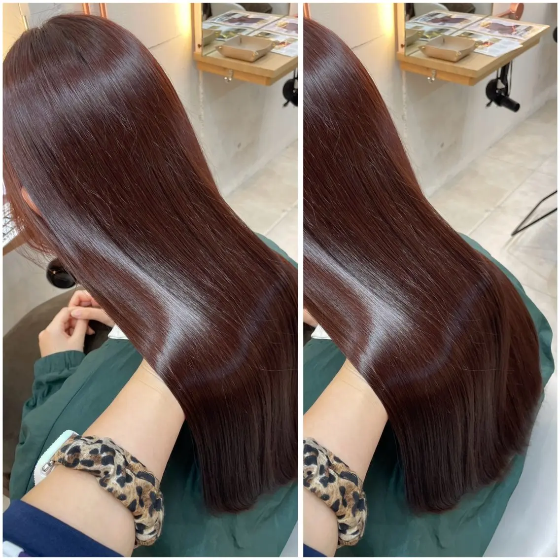 カット➕カラーモデル『ロングレイヤー➕透明感カラー』(白髪染めも可)🩷🫧の写真