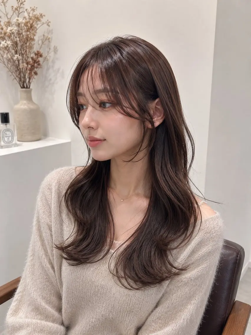 ロング カット ヘアカラー トリートメント 🍀小川泰輝🍀 艶カラー・髪質改善◎のヘアスタイル