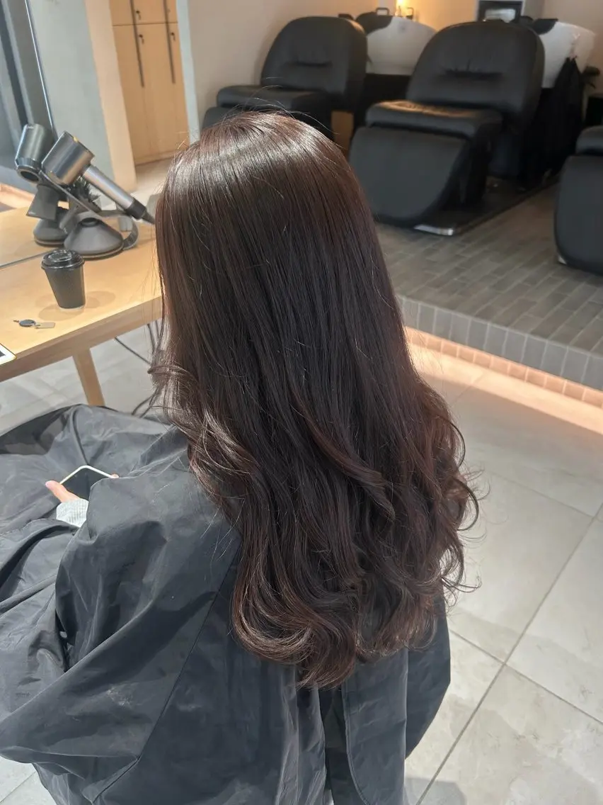 カラー ヘアカラー ⠀ towaのヘアスタイル