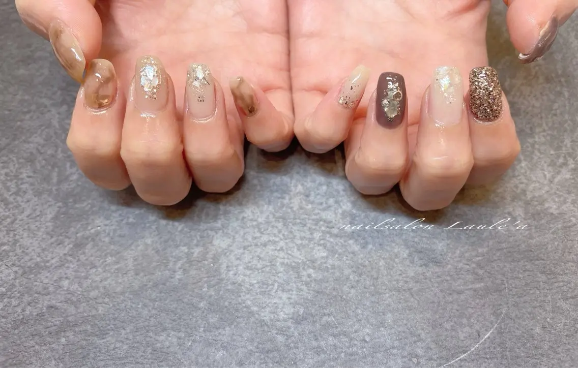 ネイル ハンドネイル nailsalon Laule'aのネイルデザイン