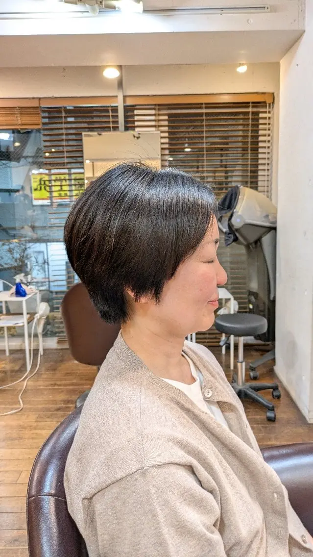 ショート ショートヘア 浅井 琴音のヘアスタイル