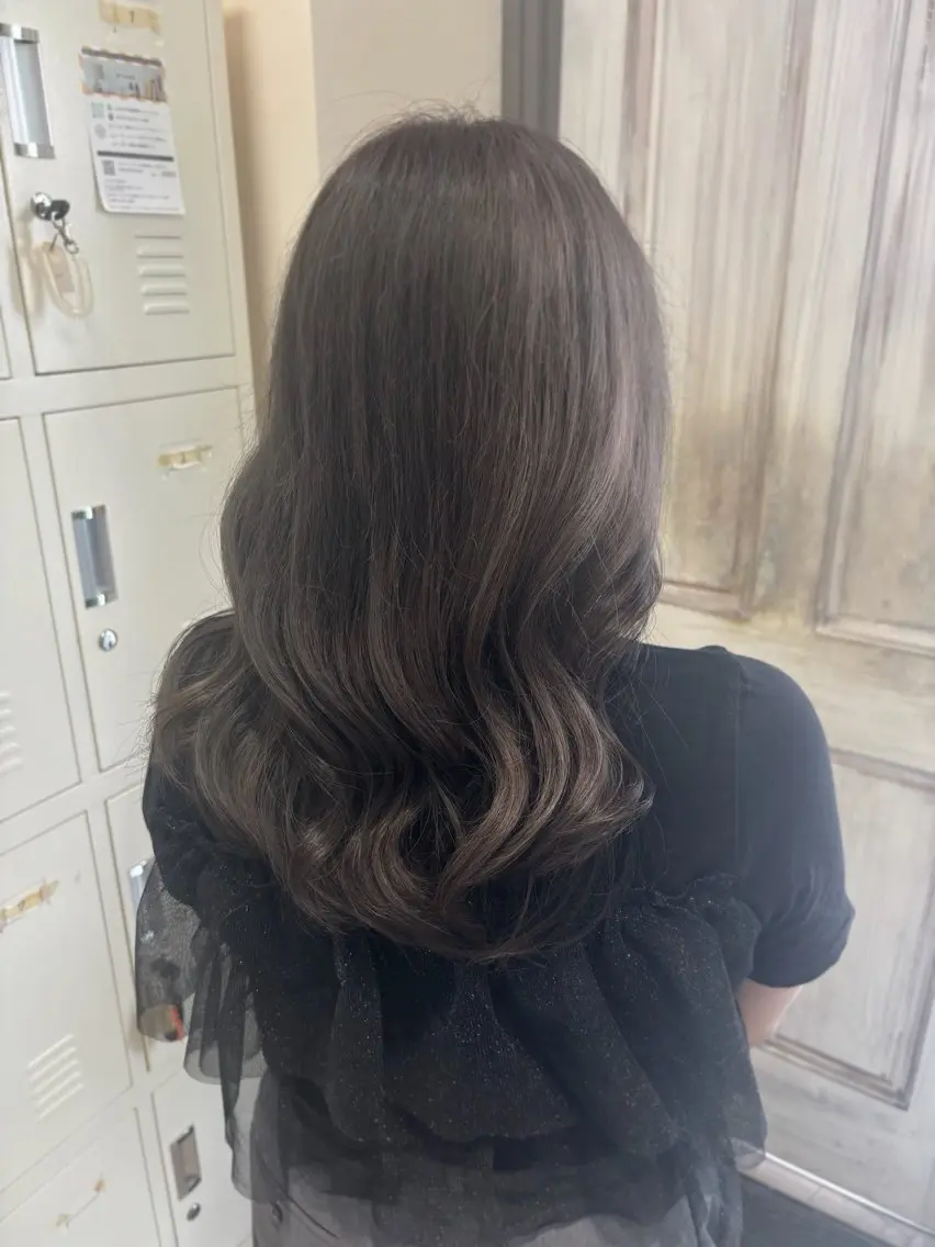 ミディアム カット ヘアカラー トリートメント コトナ越谷/ 高堰朱羽.。.:*☆のヘアスタイル