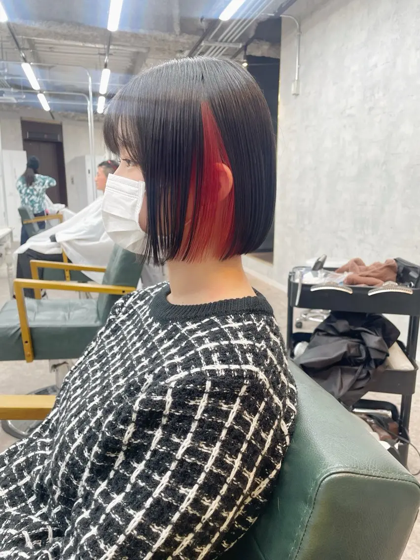 ショート カラー カット ヘアカラー トリートメント 似合わせ🌿‬髪質 改善🧸RYUGOのヘアスタイル