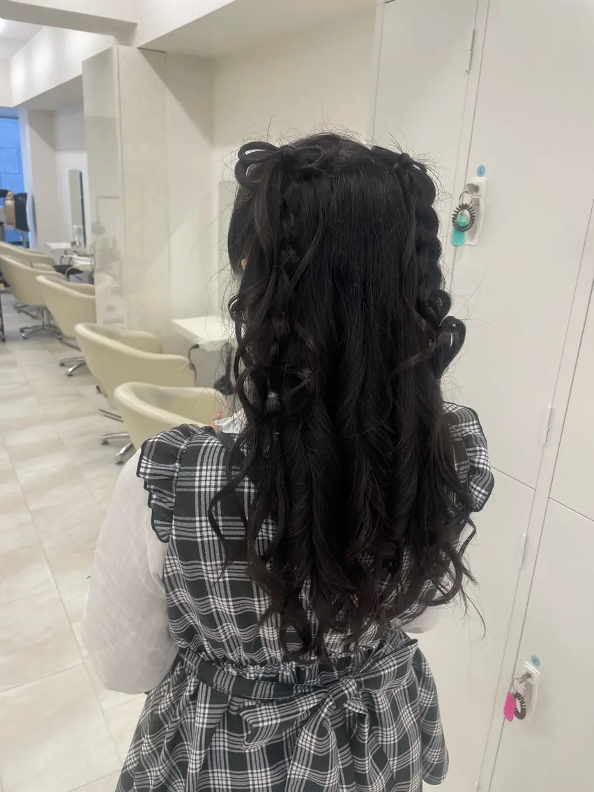 ヘアアレンジ ヘアセット 声優オタク美容師🎀 𝑹𝑰𝑵𝑶𝑵のヘアスタイル