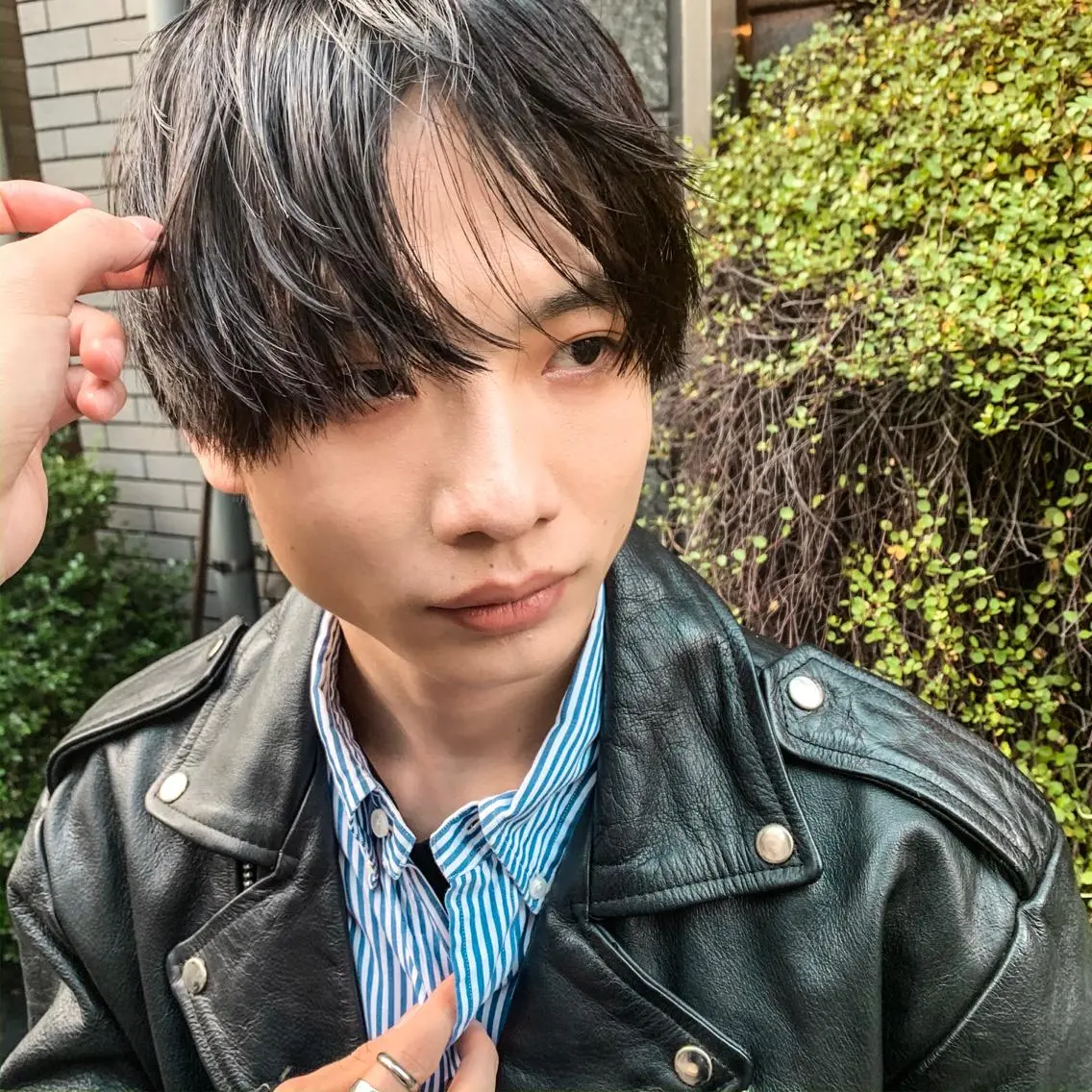 ショート カラー ヘアアレンジ メンズ ヘアカラー トリートメント メンズスタイル ly本厚木のヘアスタイル