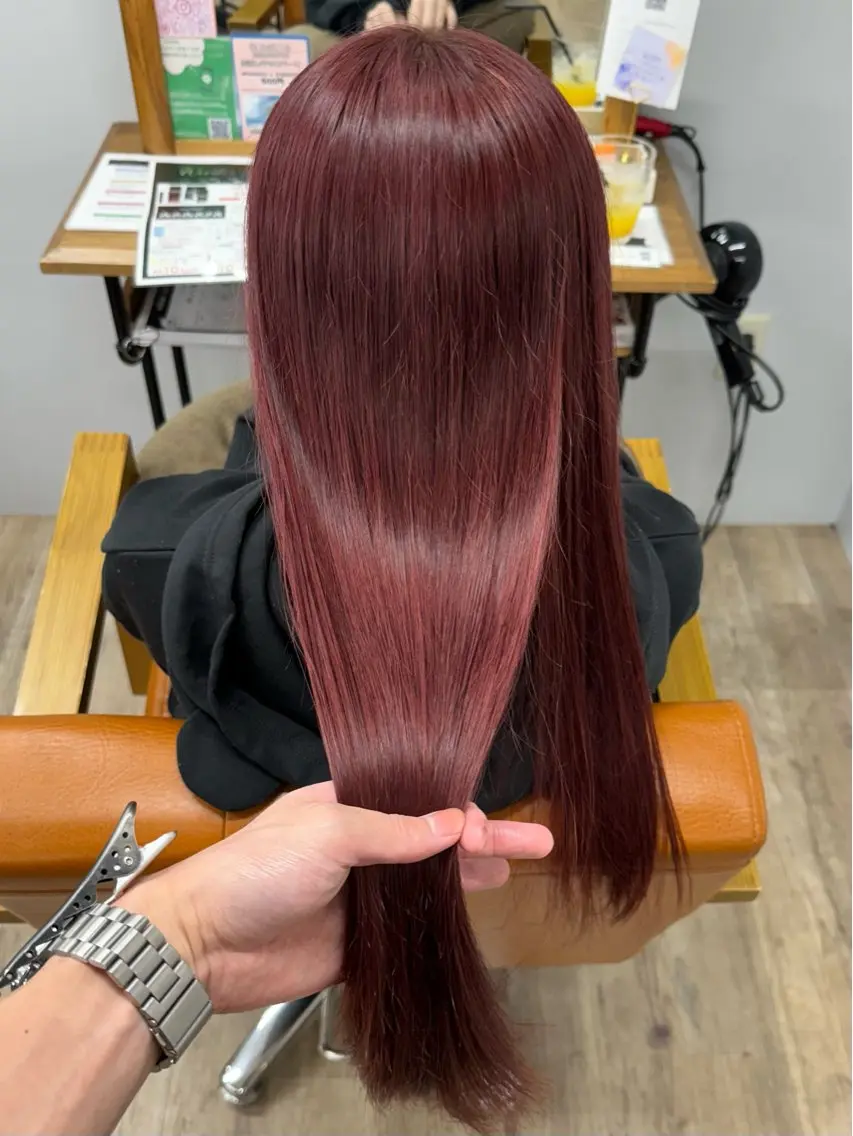 ロング 大木 光明のヘアスタイル