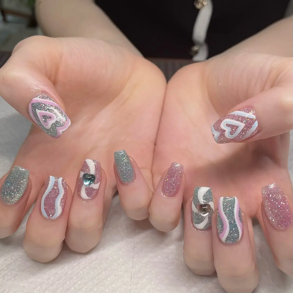 ネイル フラッシュネイル Ricnail☾ ayanoのネイルデザイン