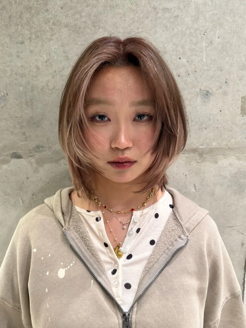 ご新規様限定🕊️ ダメージが気になる方💭ケアブリーチ1回+カラー+TOKIO LIMITEDトリートメントの写真