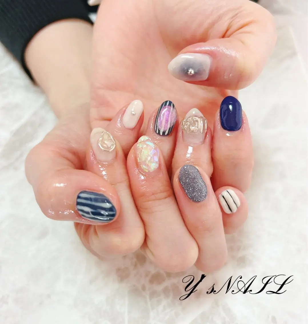ネイル 持ち込み Y′s NAILのネイルデザイン
