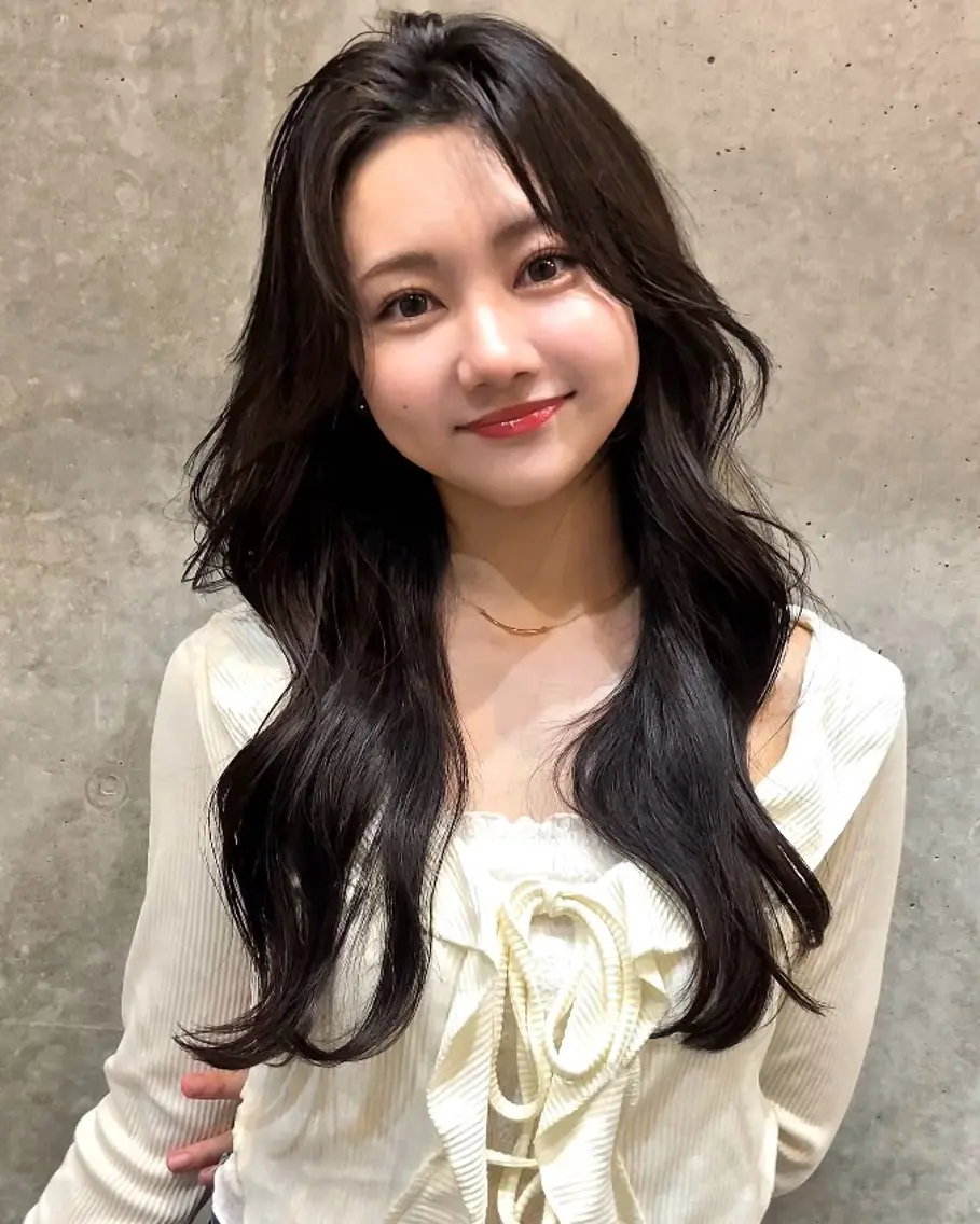 ロング カラー レイヤーカット ダメージレス美容師 🌱水島侑理のヘアスタイル