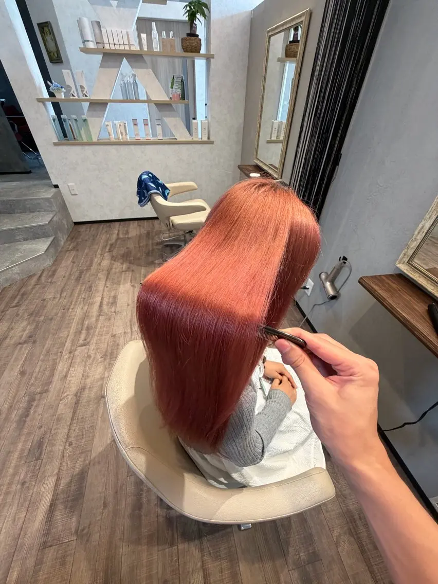 【艶髪】髪質改善トリートメント+シングルケアカラー✨の写真