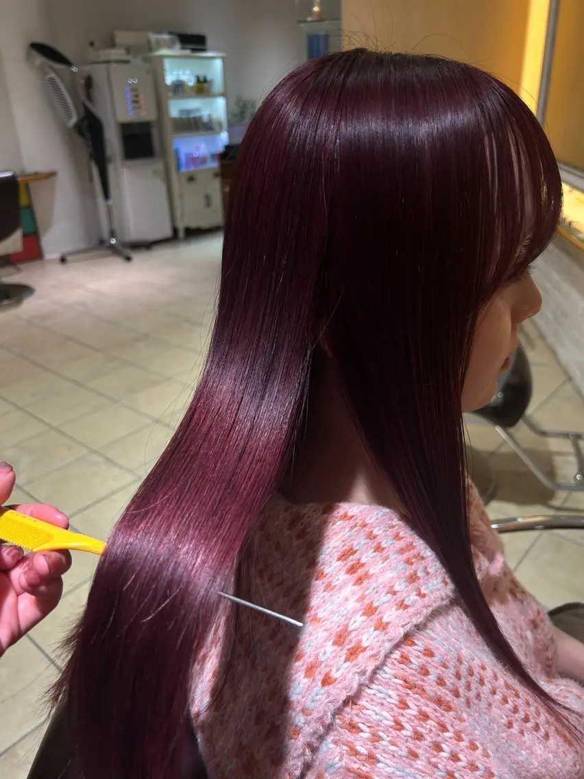 カラー ヘアカラー momoha 『モテヘア🍓』のヘアスタイル