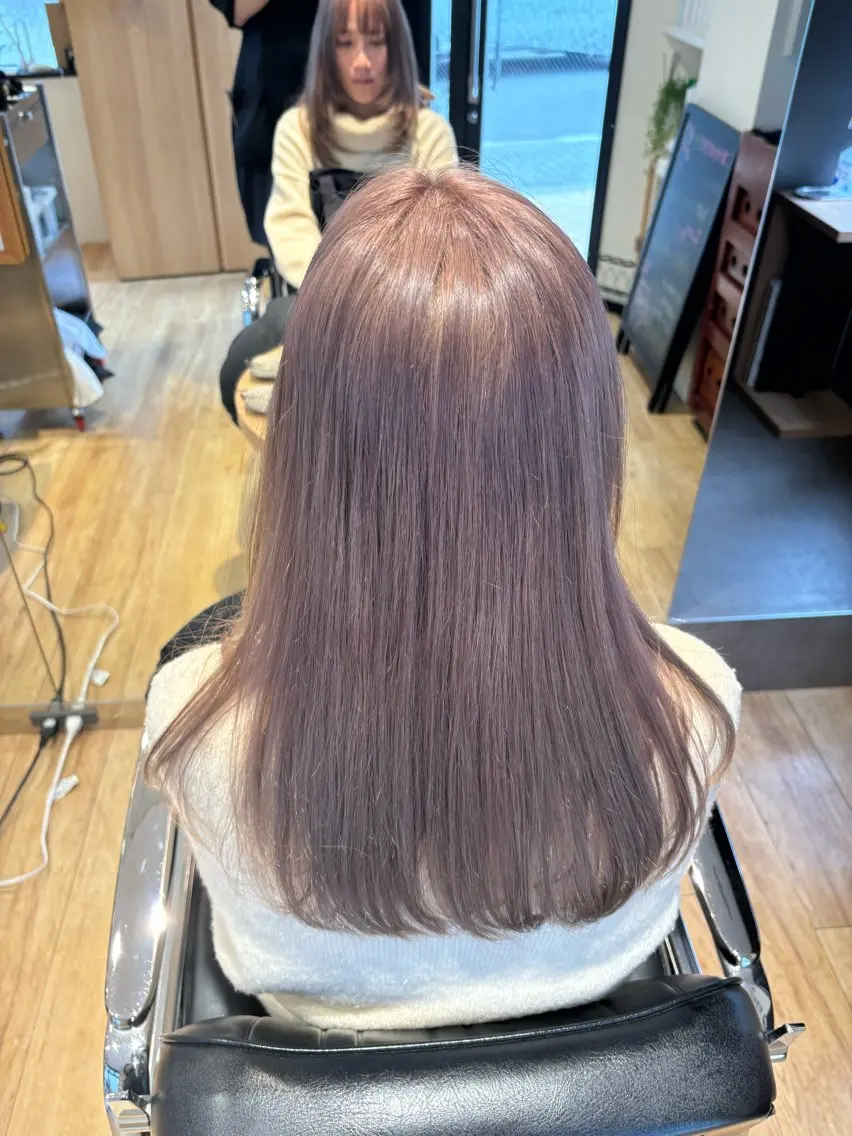 カラー ヘアカラー トリートメント ヘッドスパ 中川 遥のヘアスタイル