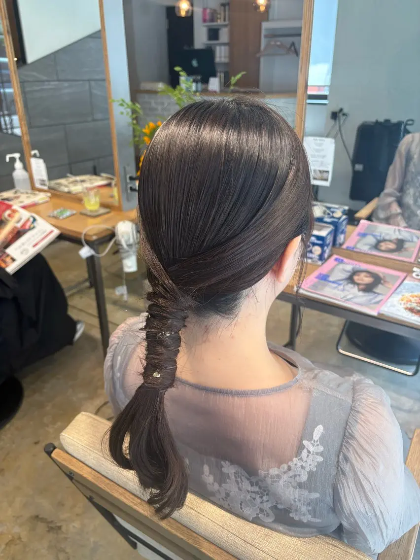 ヘアアレンジ 佐藤 妃織のヘアスタイル