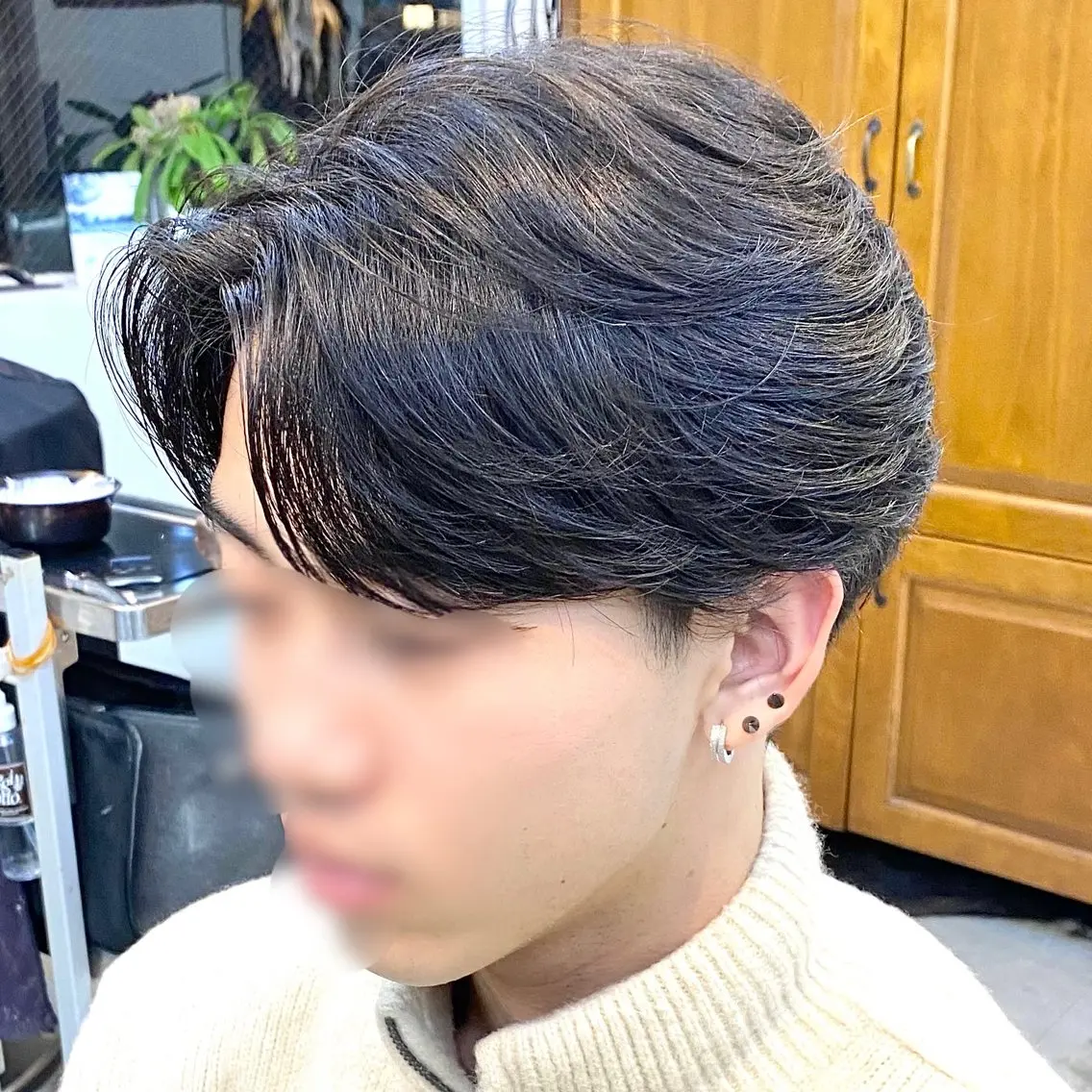 ショート パーマ メンズ カルマパーマ メンズパーマ カット パーマ メンズ専門/韓国風 ❤️🔥吉野あいかのヘアスタイル