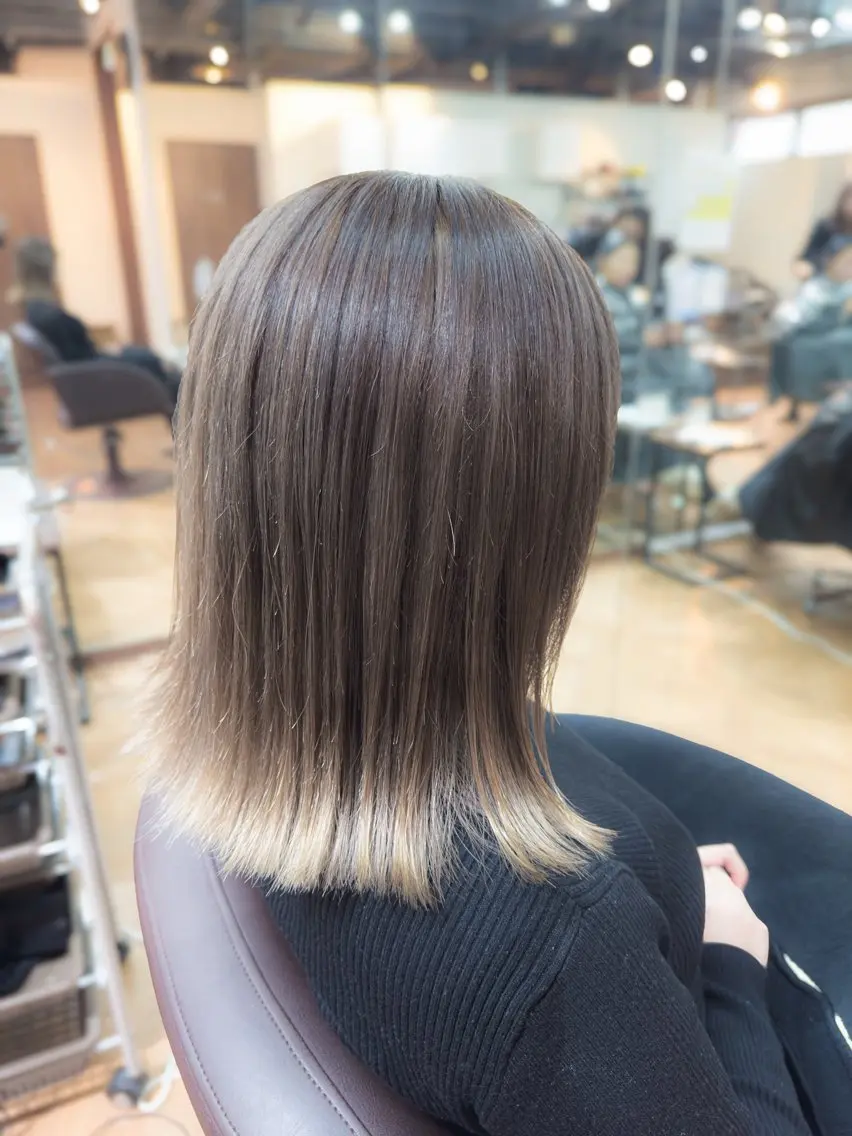 ショート ショート/ボブ ハイトーン❤️原航平のヘアスタイル
