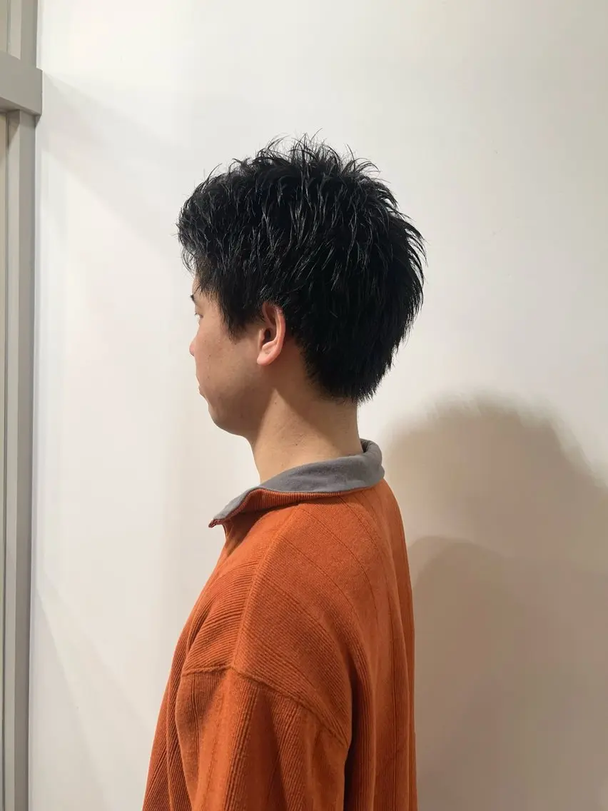 ショート メンズ スパイキーショート ショートヘア カット きむら なみか🪐のヘアスタイル