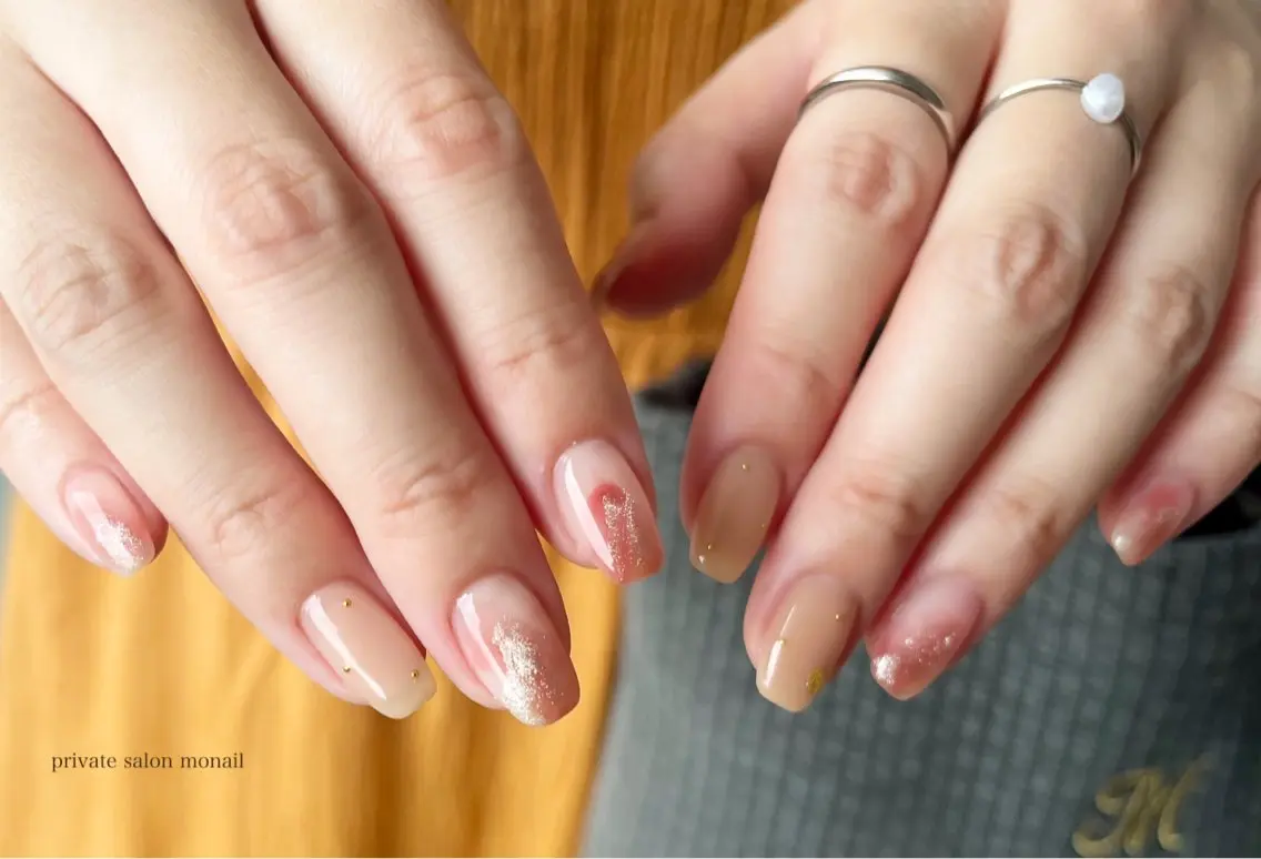 ネイル マグネットネイル ハンドネイル nail salon monailのネイルデザイン