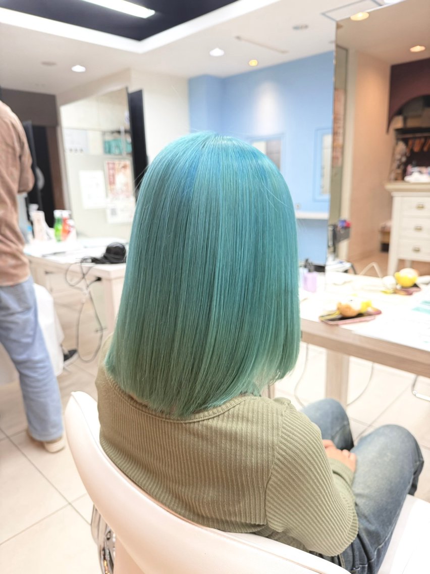 カラー ヘアカラー 🎀透明感˖⊹あすか 東橋本🪄︎︎⸝‪⸝のヘアスタイル