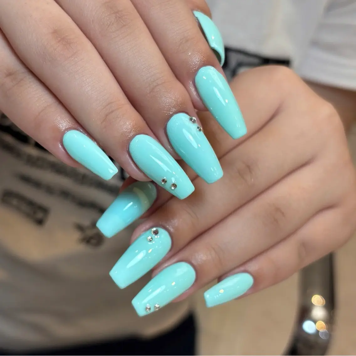 ネイル 夏ネイル ハンドネイル ハンドケア AME NAIL STUDIO小山店のネイルデザイン