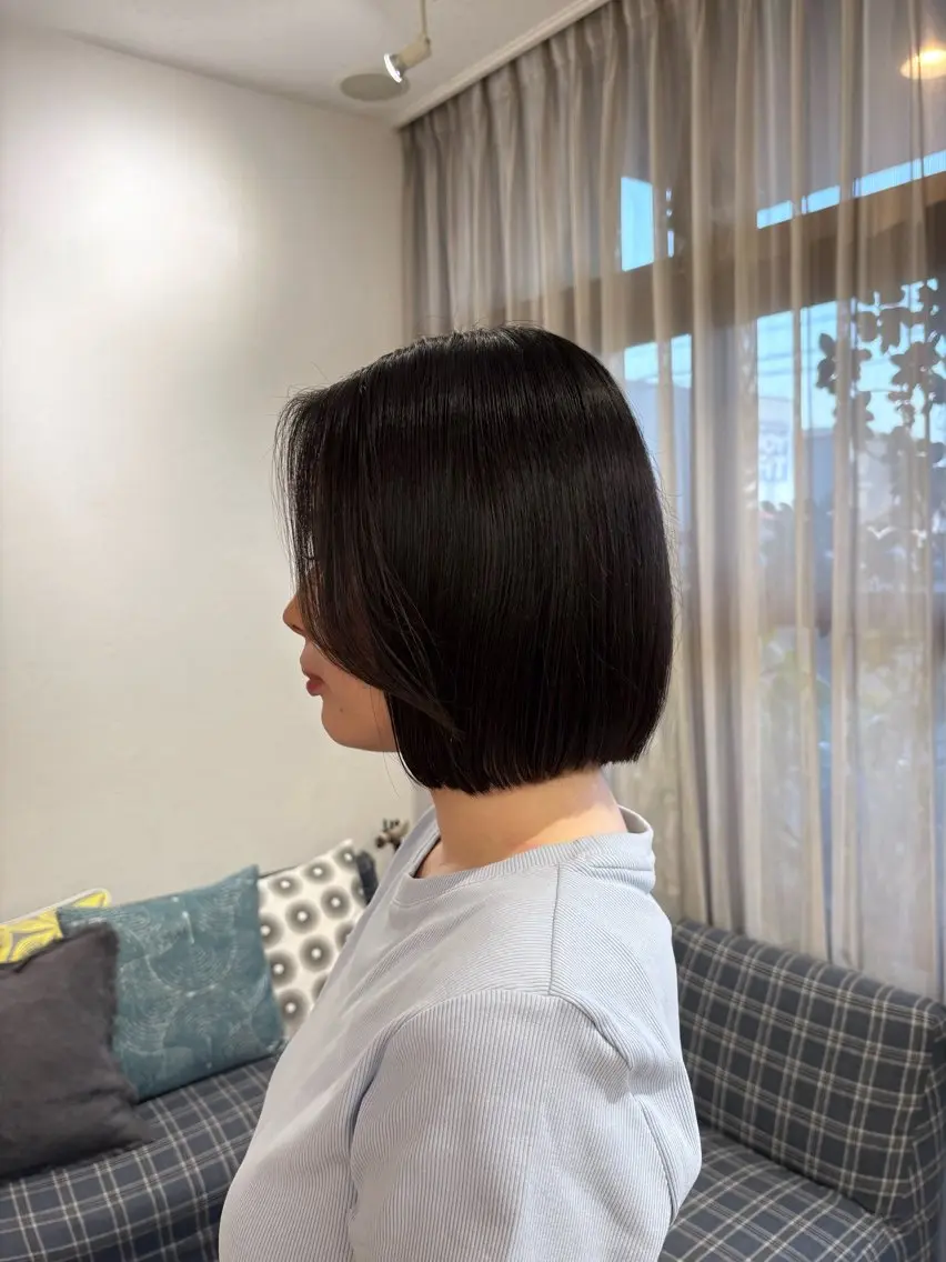ショート カット 竹口 莉央のヘアスタイル