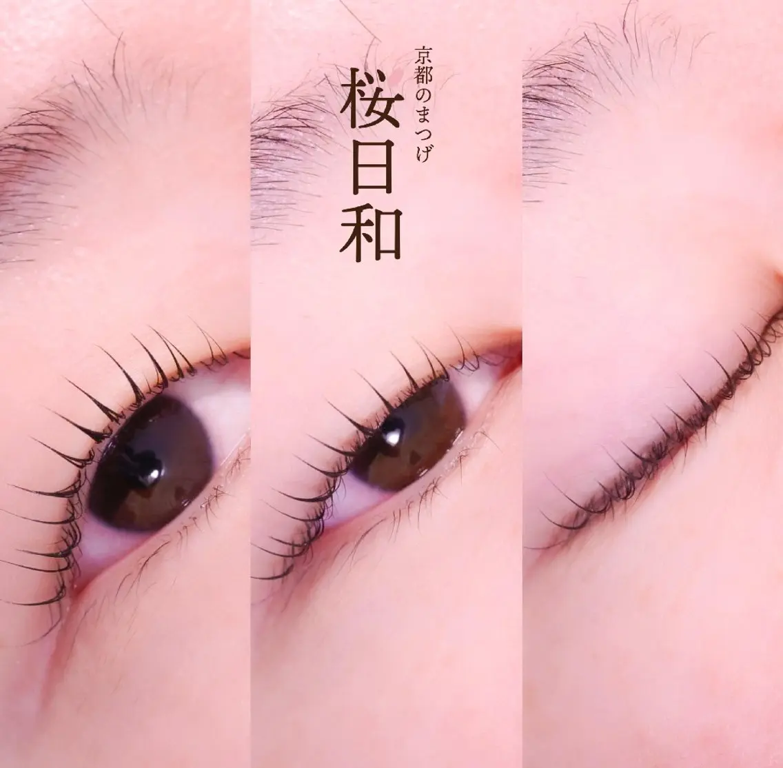 マツエク・マツパ まつげパーマ マツパ 京都のまつげ桜日和 小島美桜のマツエク・マツパデザイン