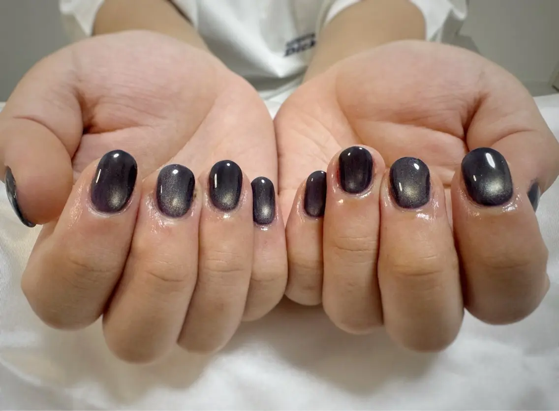 ネイル マグネットネイル ハンドネイル Amule nailのネイルデザイン