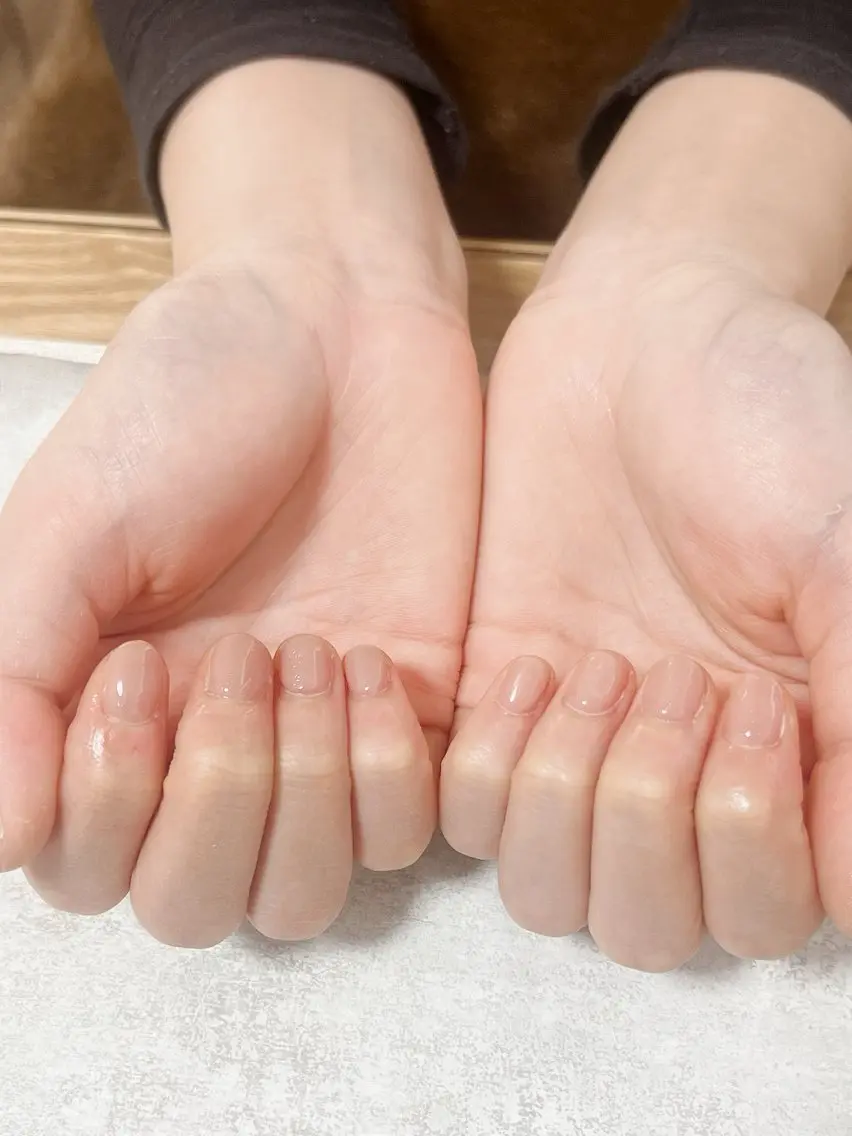 ネイル オーロラネイル フットネイル フレンチネイル ジェルネイル ハート ハンドネイル mogunail &blowのネイルデザイン