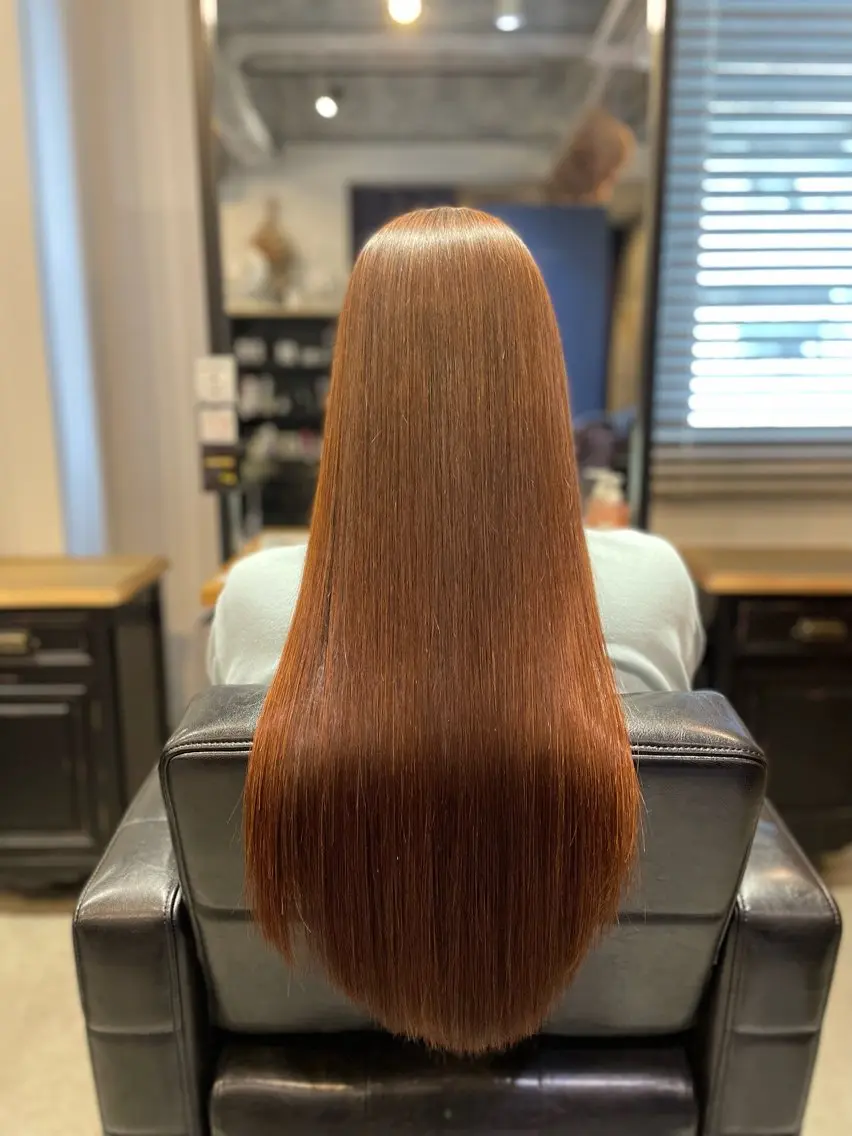 ロング 髪質改善 縮毛矯正 トリートメント 酸熱トリートメント ヘアカラー トリートメント 🌈髪質改善専門🌈 神田 達也のヘアスタイル