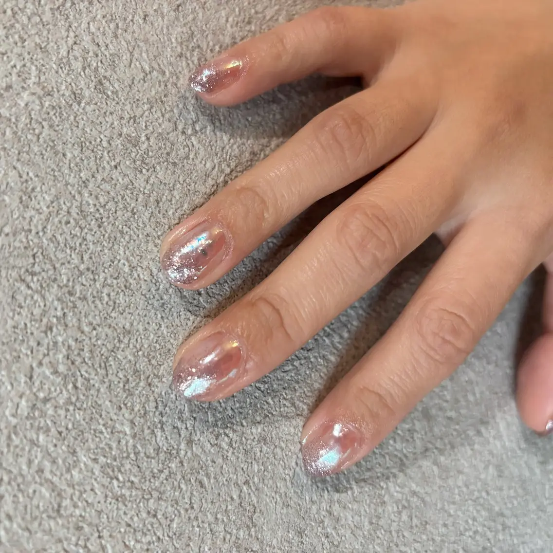 ネイル フラッシュネイル グラデーション キラキラネイル ハンドネイル nail salon Lanaのネイルデザイン