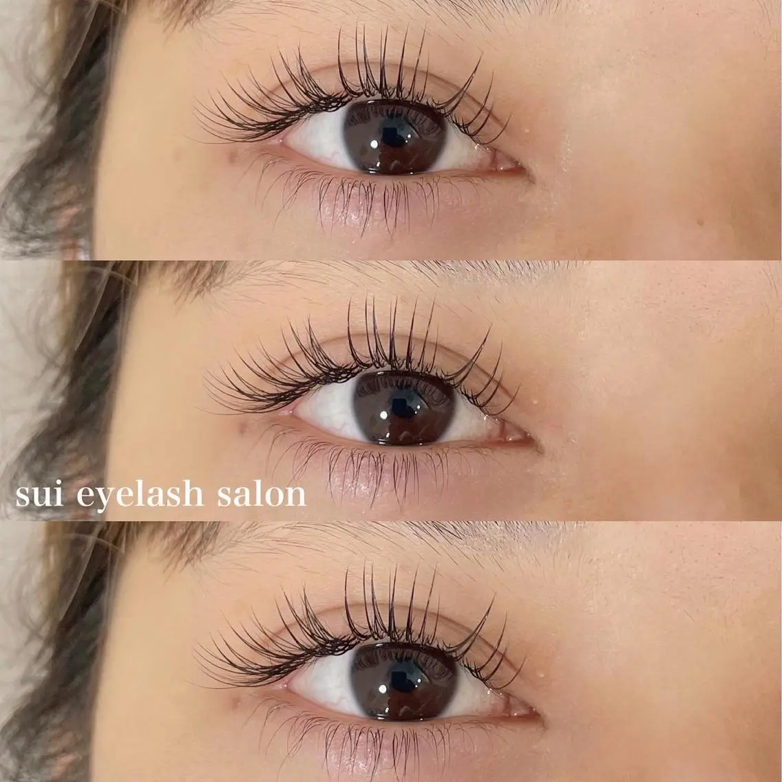 マツエク・マツパ セーブル ボリュームラッシュ Sui eyelashのマツエク・マツパデザイン
