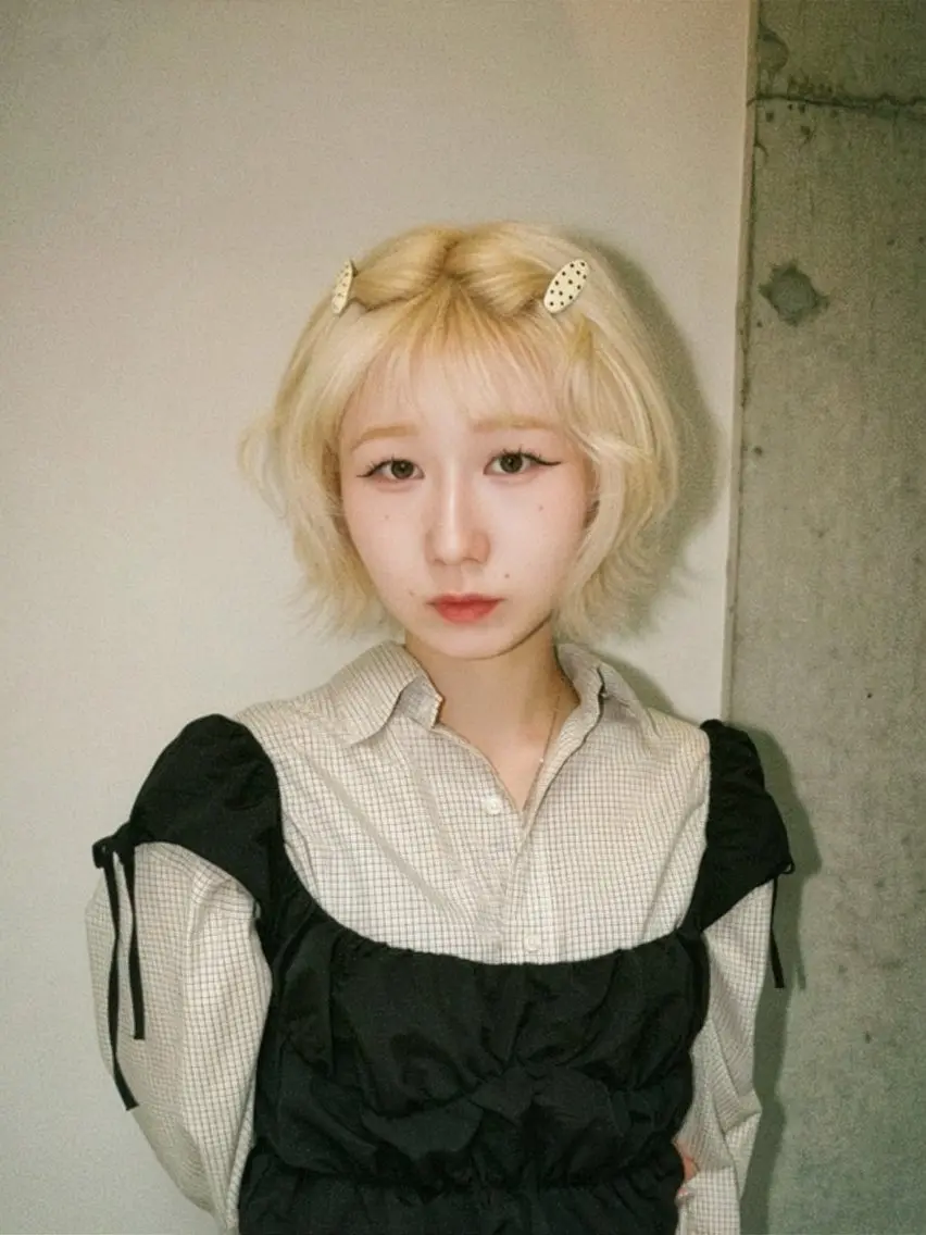 ショート カラー カット ヘアカラー トリートメント 🌝ぷる艶ハイトーン 柔らかヘア🍅まあやのヘアスタイル