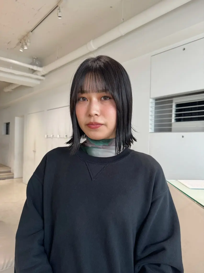 ショート カラー ダークグレー ダークグレージュ グレージュ ralme/sol 髙橋一哉のヘアスタイル