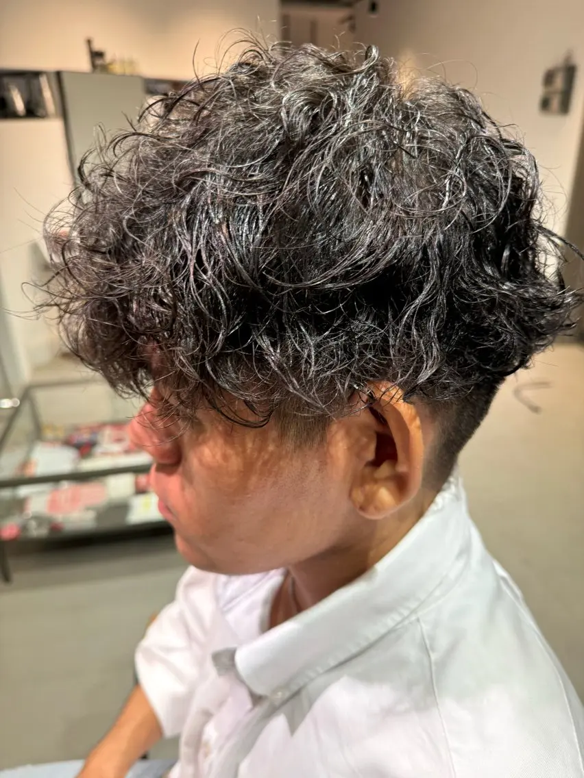 ショート パーマ Mizuki Yajimaのヘアスタイル
