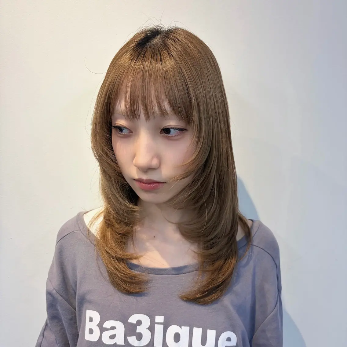 カラー ヘアカラー 透明感カラー🩵艶髪 ⟡.· asamiのヘアスタイル
