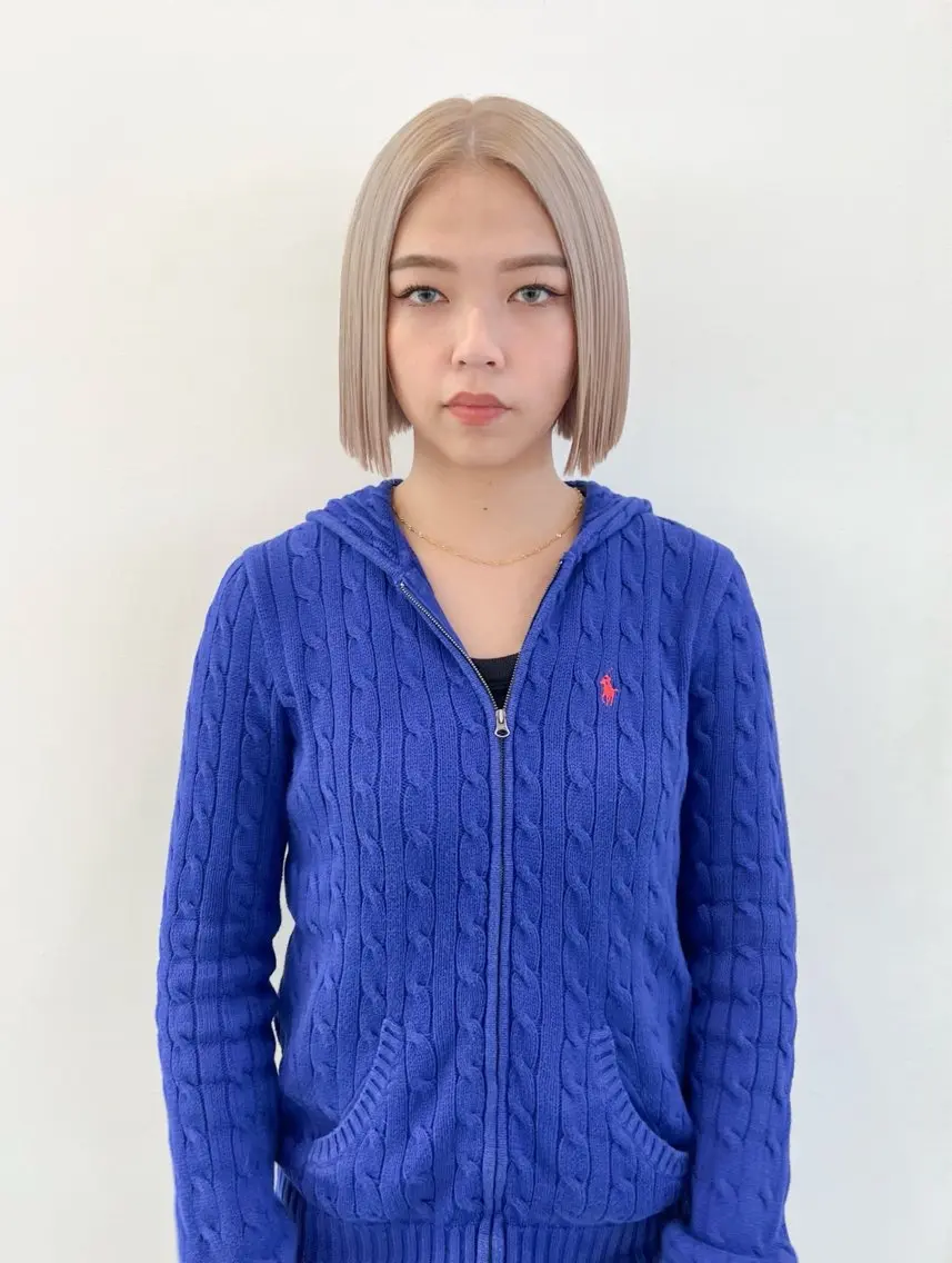 ミディアム カラー カット ヘアカラー トリートメント つくばUtooe's 副店長 寺沢颯のヘアスタイル