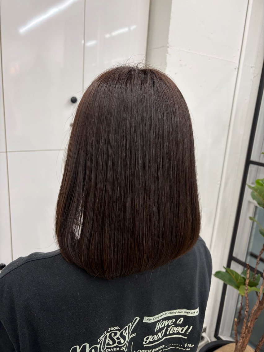 ミディアム カラー ブラウンカラー ナチュラルブラウン カット ヘアカラー 🍊あすか🍊 JILLSTUDIOのヘアスタイル