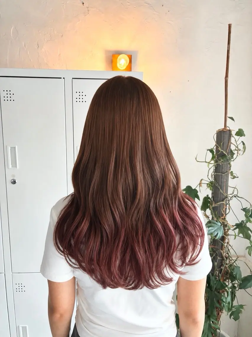 ロング カラー TERU 【美髪、髪質改善】のヘアスタイル