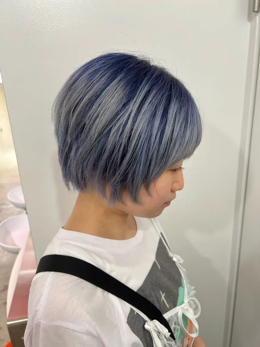 ショート 💥ウルフカット デザインあんな💥のヘアスタイル