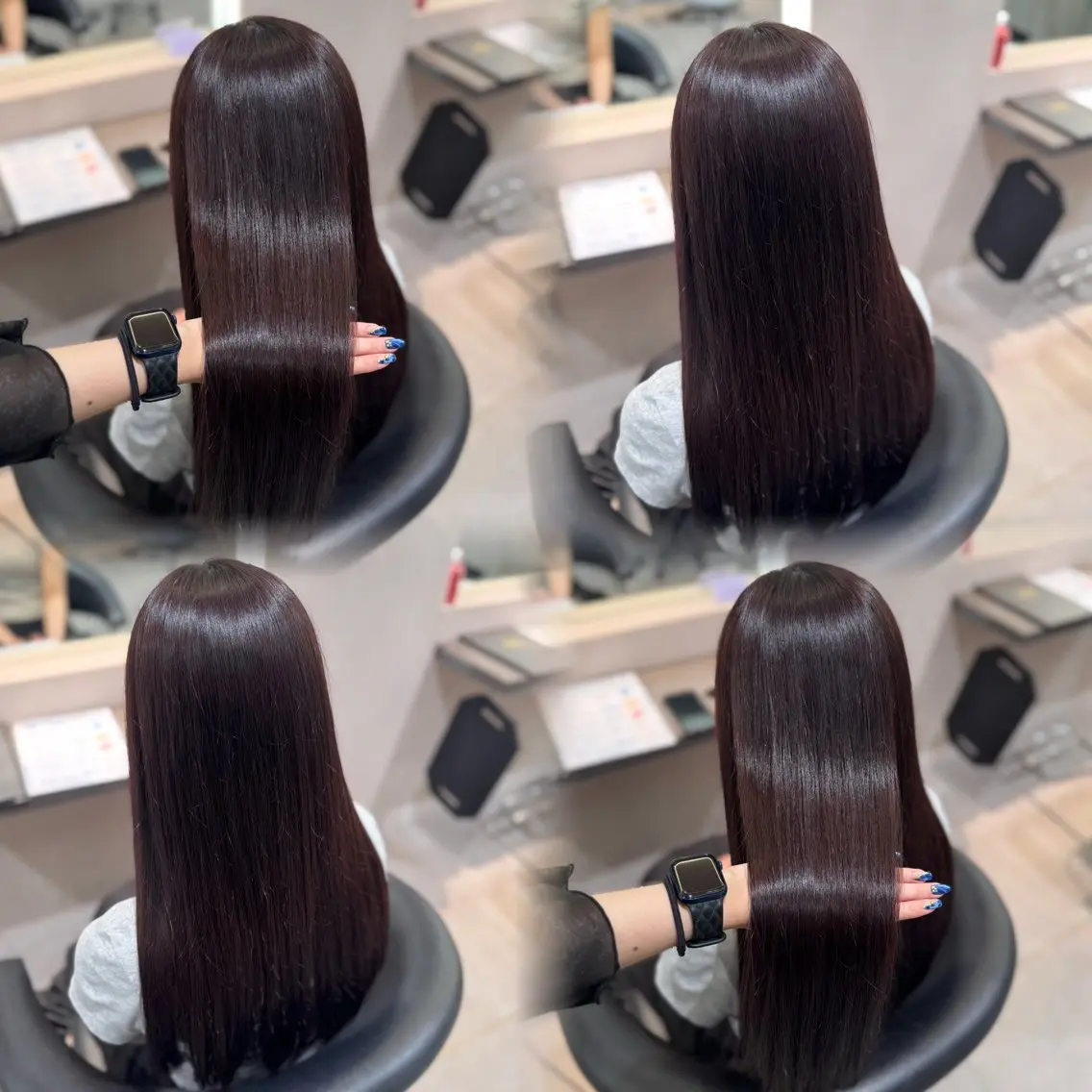 ロング 髪質改善 ヘアカラー トリートメント 似合わせスタイル/ 戸塚美容室/meguのヘアスタイル