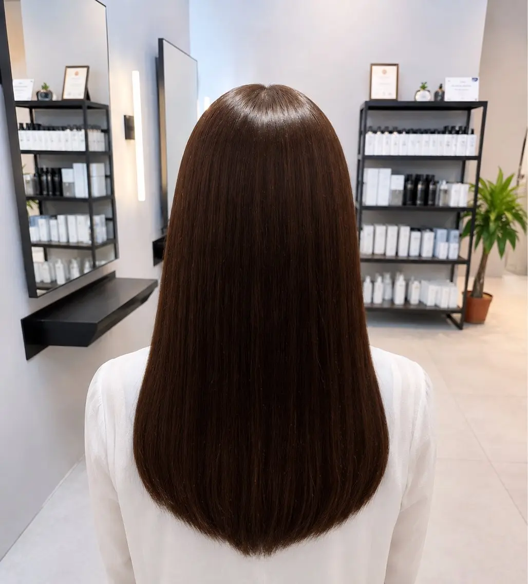 ロング カラー ブラウンカラー ダークブラウン ヘアカラー トリートメント needs hair /遼雅のヘアスタイル